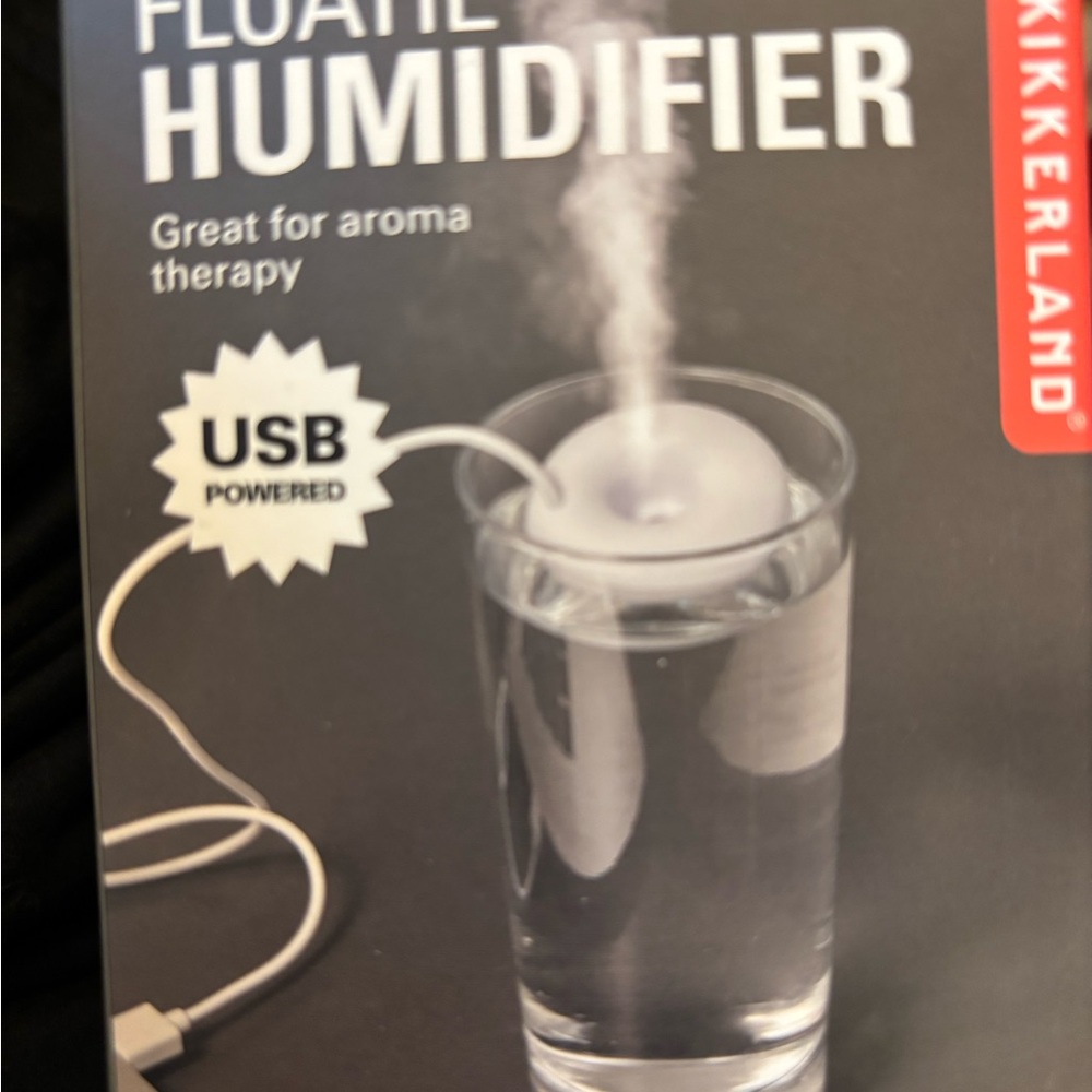Kikkerland White USB Floating Humidifier
